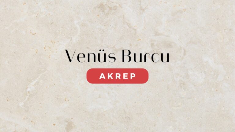 venus-burcu-akrep