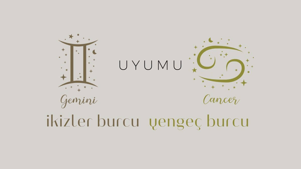 İkizler Burcu ve Yengeç Uyumu