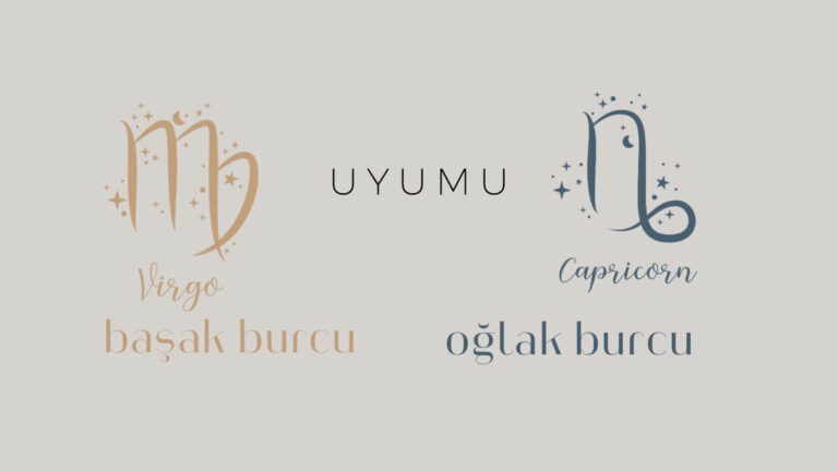 Başak Burcu ve Oğlak Uyumu