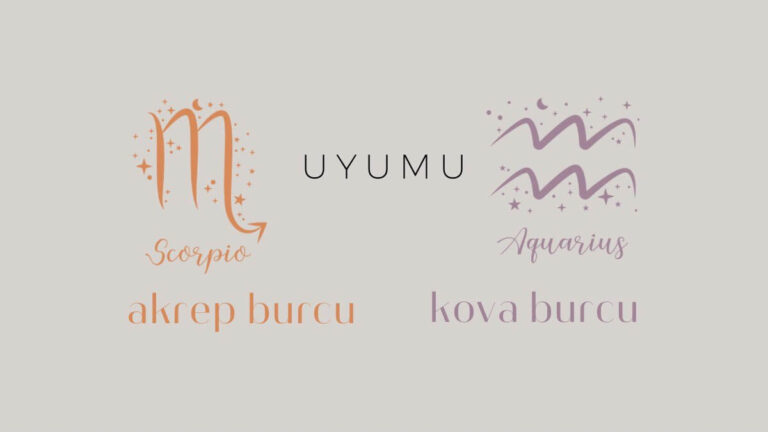 akrep burcu ve kova uyumu